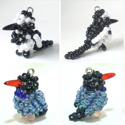 Little beaded bird 3-way strap 　日本鶺鸰・三宝鸟 第1張的照片