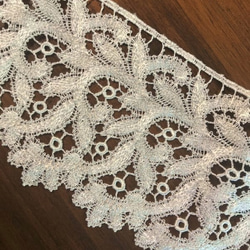 2m レーヨンケミカルレース 蔦柄 日本製 lace-No,084 5枚目の画像