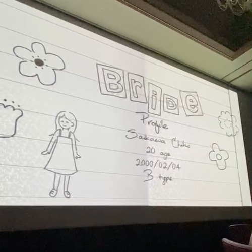 結婚式オープニングムービー ~パラパラ漫画風~ その他オーダー