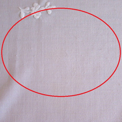 フランスの手仕事/ぷっくり立体的なお花の白糸手刺繍 大判サイズのテーブルクロス (ヴィンテージ・白糸刺繍) 9枚目の画像