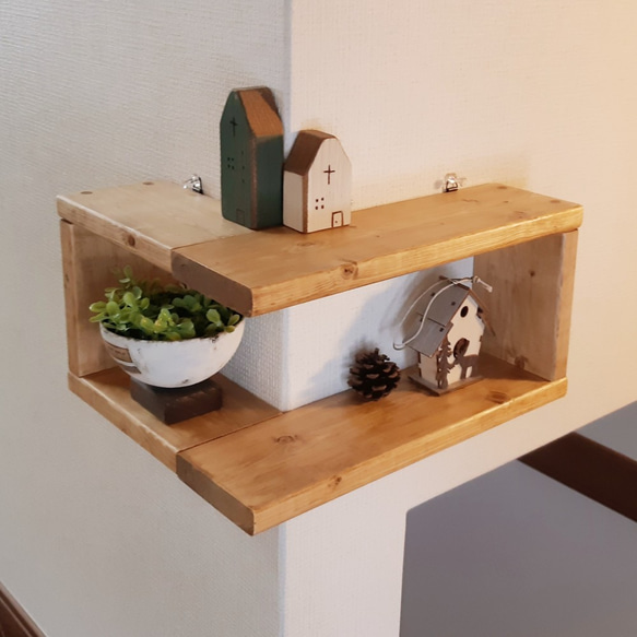 ウォールラック　ハンドメイド 友安製作所 壁 棚 diy おしゃれ ウォールシェルフ アイアン 鉄 黒