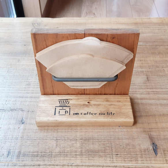 【送料無料】木製ペーパーフィルターホルダー 7枚目の画像