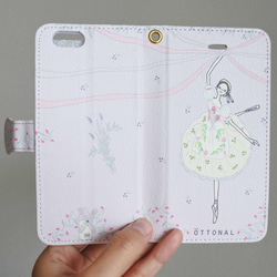 (iPhone) Leeds&#39; Marriage Notebook Type Smartphone Case Balle 第2張的照片