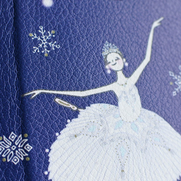 (iPhone) The Snow Queen 筆記本型智能手機保護套 Ballet/Ballerina 第3張的照片