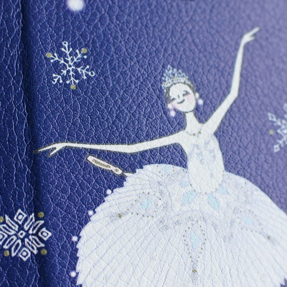 (Android) 雪之女王筆記本型智能手機殼 Ballet/Ballerina 第2張的照片