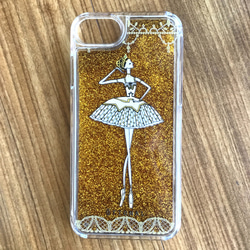 (iPhone) Raymonda Glitter Case (Gold) Ballet / Ballerina 第1張的照片