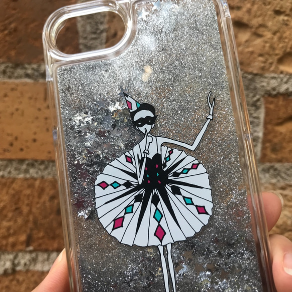 (iPhone) Allerkinada Glitter Case (Star) Ballet / Ballerina 第3張的照片