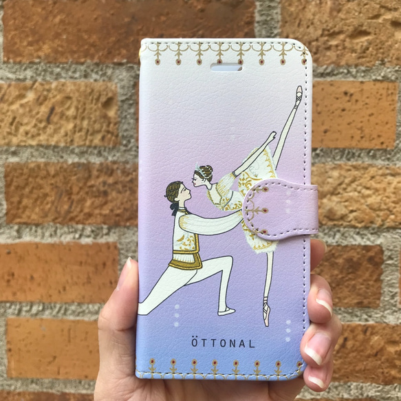 (iPhone) Aurora Pas de deux Notebook type 智能手機殼 Ballet / Balleri 第1張的照片