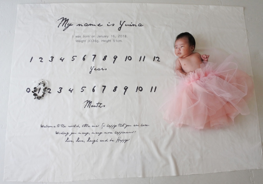 マイルストーンタペストリー　（M）名入り