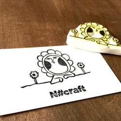 消しゴムハンコ『おはなさん』 2枚目の画像