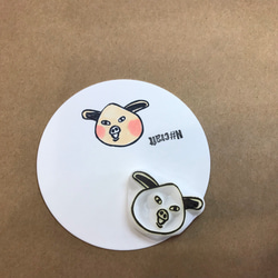 消しゴムはんこ  ブタですが何か？ 2枚目の画像