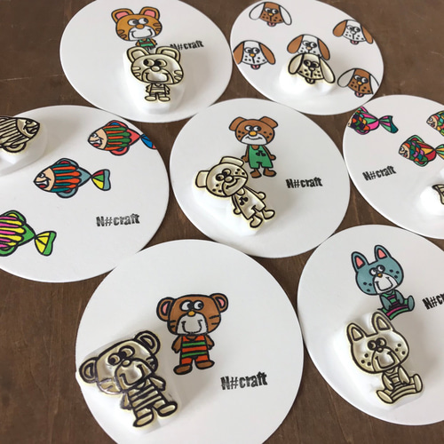 消しゴムはんこNo.333 ちびくまとジンジャークッキー 消しゴムはんこNo.333 ちびくまとジンジャークッキー A HAPPY