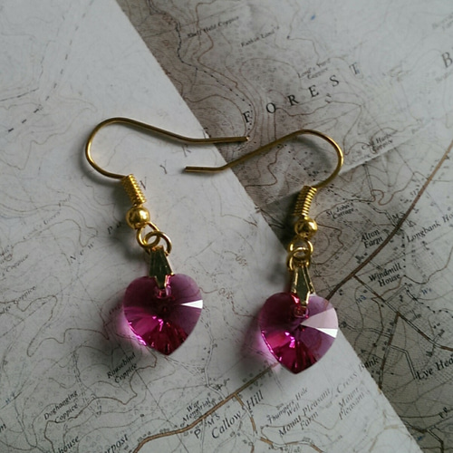 m*o様 SWAROVSKI スワロフスキー ピアス みなくるさま