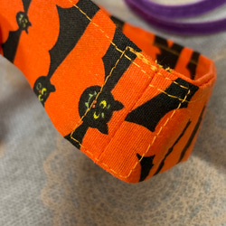 コンビニサイズ　エコバッグ　ハロウィン　コウモリ 4枚目の画像