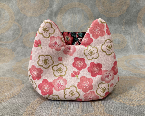 感謝価格　猫柄　パクパクポーチ　10cmバネ口使用　小物入れ　ハンドメイド MY mama 手作りキット ぱくぱく ポーチ が 4個作れるセット 持ち