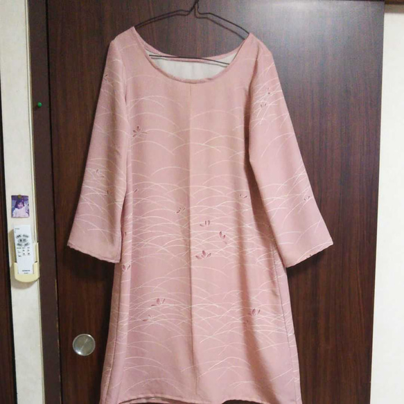 正絹着物からリメイクワンピース ワンピース melody 通販