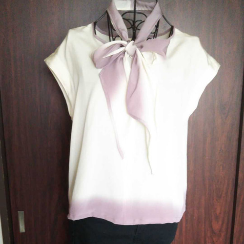 リメイクブラウス 着物の八掛けから 着物の八掛けからリメイクブラウス ブラウス melody 通販