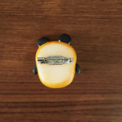 食パンダ（ブローチ）目玉焼き・ベーコン 3枚目の画像