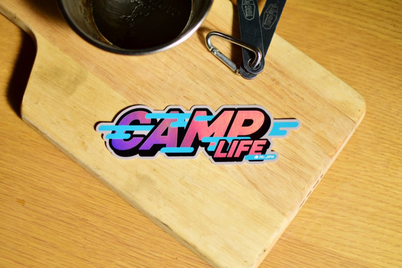 CAMP LIFE全息貼紙（2套） 第6張的照片