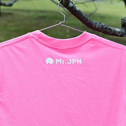 Mt.JPN Logo T（XS /安全粉紅色） 第4張的照片