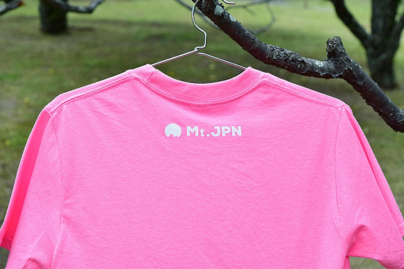 Mt.JPN Logo T（XS /安全粉紅色） 第4張的照片