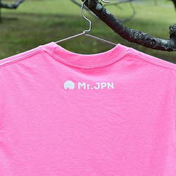 Mt.JPN Logo T（S /安全粉紅色） 第4張的照片