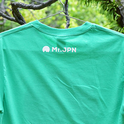 Mt.JPN ロゴT（S／ヘザーアイリッシュグリーン） 4枚目の画像