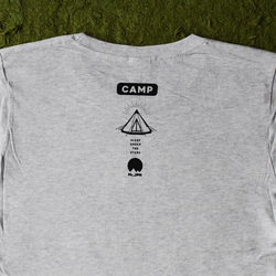CAMP Tシャツ（WM／オートミール） 4枚目の画像