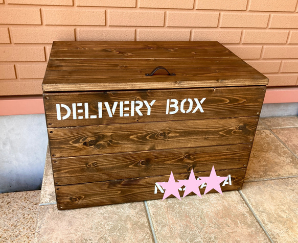 creema限定 男前 ビンテージ アンティークな宅配ボックス 100