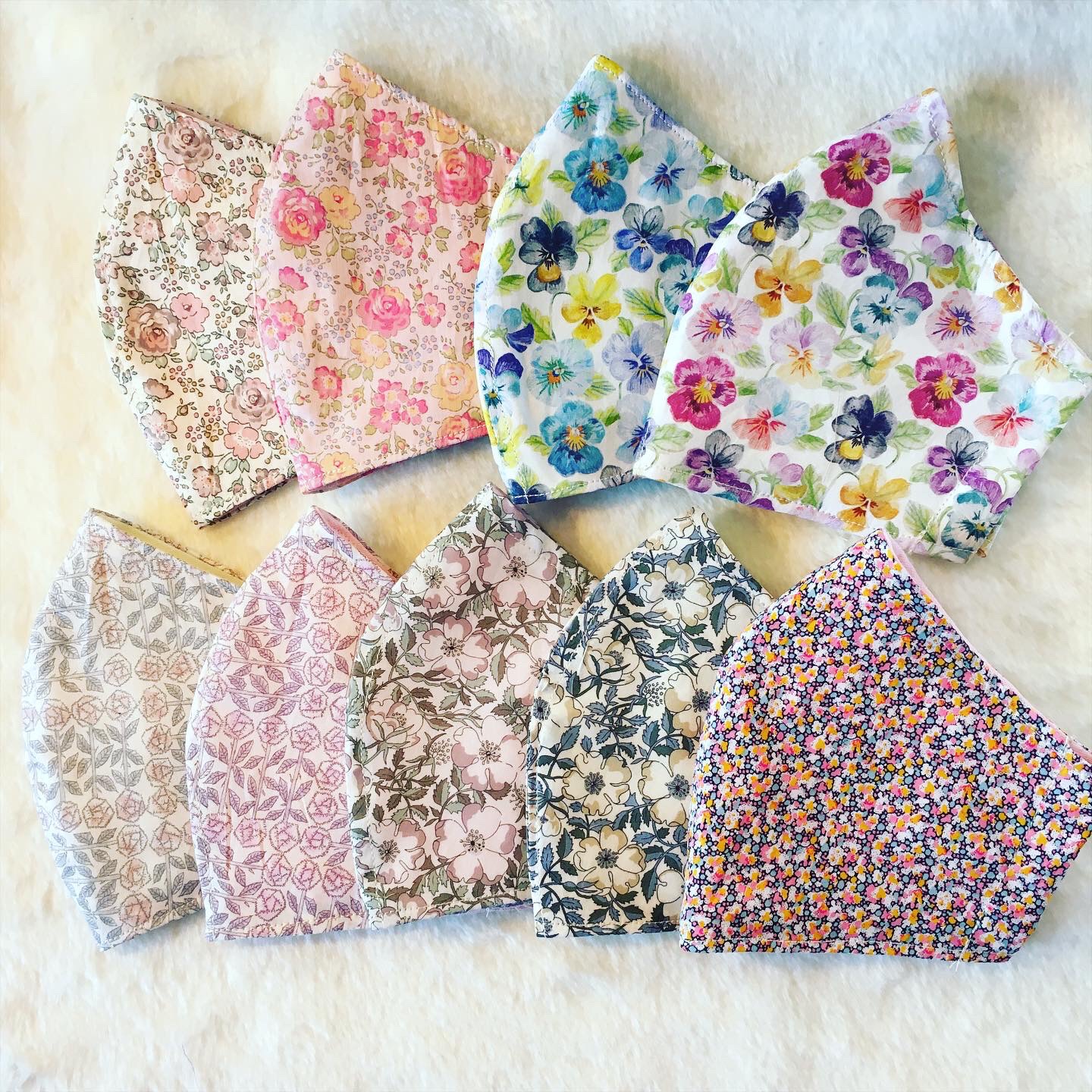 ハンドメイド インナーマスク 大人用 立体ダブルガーゼマスク A2  