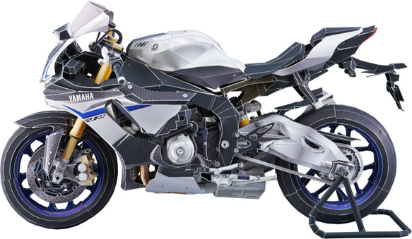 No.cr20052201_超精密バイクペーパークラフトヤマハ_YZF-R1M_2台セットキャンペーン 3枚目の画像