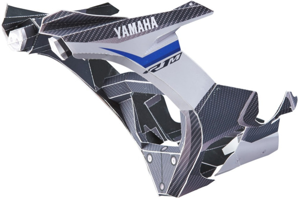 No.cr20052201_超精密バイクペーパークラフトヤマハ_YZF-R1M_2台セットキャンペーン 6枚目の画像