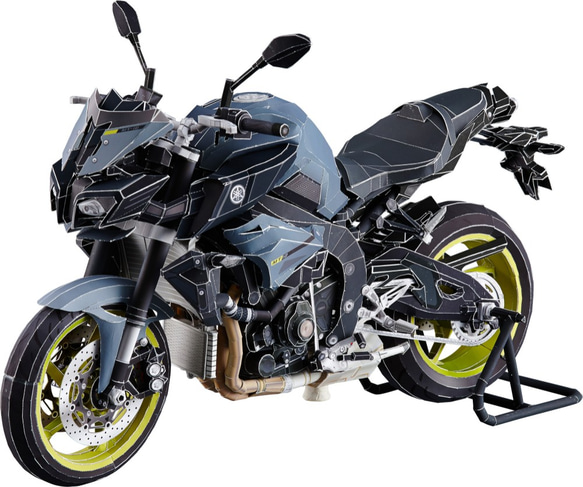 超精密バイクペーパークラフトYAMAHA MT10 2枚目の画像