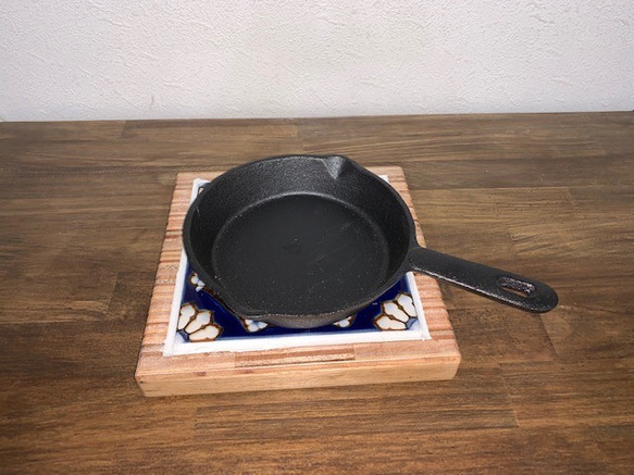 【デザインタイル使用】鍋敷き 3枚目の画像