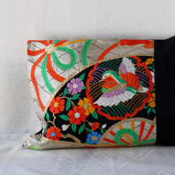 メキシコ テナンゴ地方 オトミ刺繍 クッションカバー 45 × 45cm 16