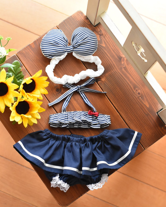 シェリーメイSサイズ☆ボーダーマリン水着 ぬいぐるみ Rika 通販