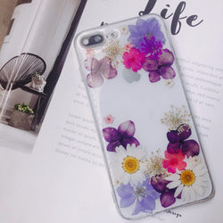 全機種対応人気押し花ケーススマホケース iPhone14 ケース