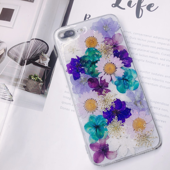 全機種対応人気押し花ケーススマホケース iPhone14 ケース