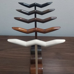 マスクスタンド Wing/OAK 8枚目の画像