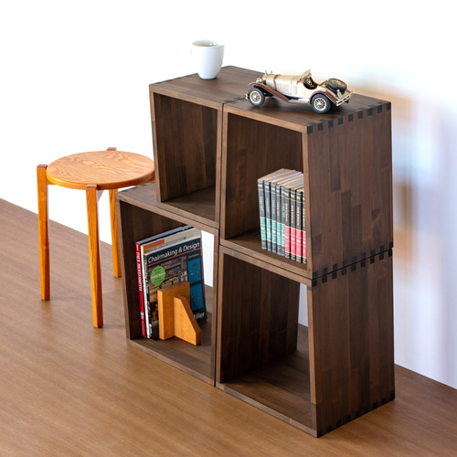 ネストスツール／ダークブラウン 椅子（チェアー）・スツール SG工房