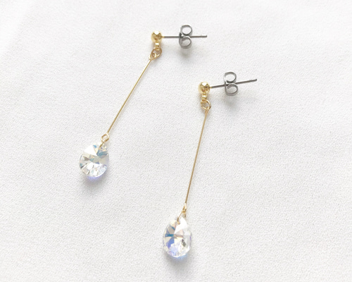 【スワロフスキー ピアス】SWAROVSKI ゆらゆら アクセサリー 0_c7f0306380ecbc622fed8256ae02