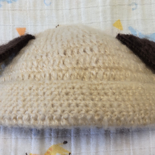 送料無料】＊わんわんニット帽子＊子ども用 帽子(ベビー・キッズ