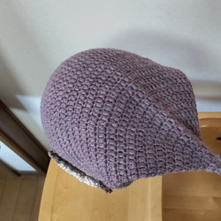 とんがり帽子　purple 3枚目の画像