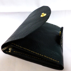 《スカイボーイシリーズ》黒の縦財布 2枚目の画像