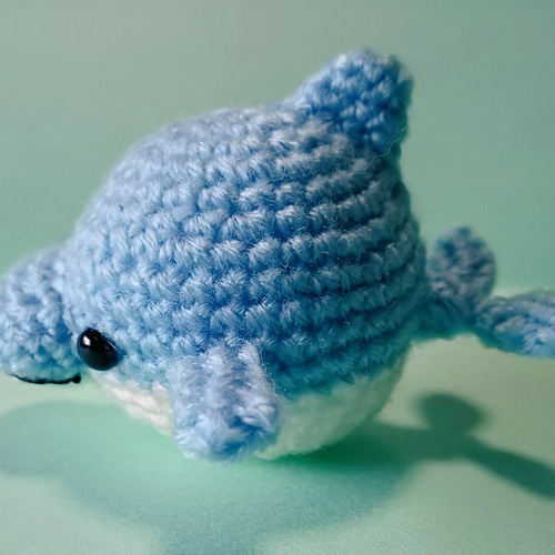 あみぐるみ＊イルカさん マリン⚓スタイル あみぐるみ Nerry＆Salmon