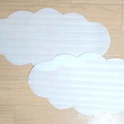 【送料無料！壁面装飾】雲　8枚　大　中　小　オールシーズン　ウォールステッカー 2枚目の画像