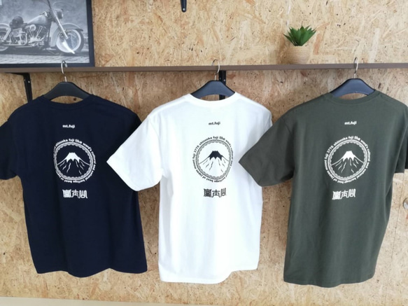 Tシャツ【受注生産】富士山Ｔシャツ　5color　15size 4枚目の画像