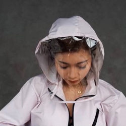 防護服 雨衣（使用椰子炭襯裡，夏天也能穿） UPF50 + 紫外線/病毒/颱風對策 緊急！抗菌FDA認證 第5張的照片