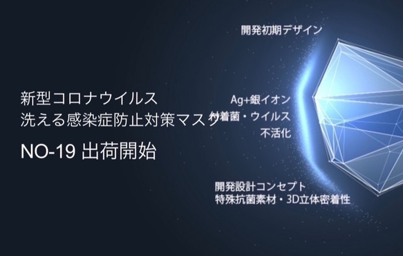 ❄️接触冷感夏蒸れない呼吸快適・抗菌・防臭・吸水速乾 Ag+銀イオン（裏地冷感パステル4色）200回洗えるマスク 10枚目の画像