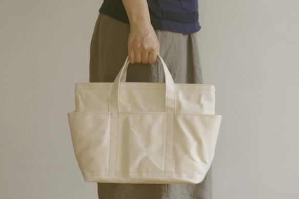 6ポケットトート 生成 / 帆布 トートバッグ aoya bags 通販